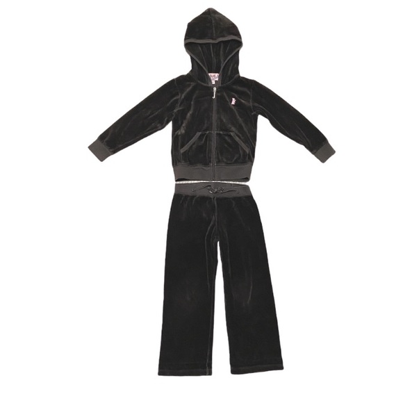 Juicy Couture Other - Juicy Couture Velour Track Suit, Girl Size 4